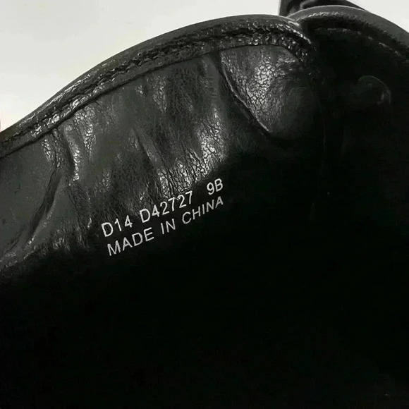Cole Haan grand OS womens sneakers size 9 black leather lace up - Picture 8 of 9